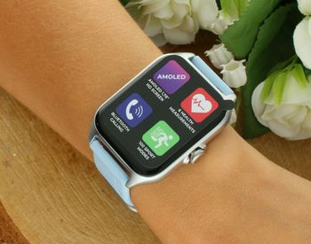 Smartwatch Garett GRC Activity 2 błękitny matowy gratis srebrna bransoleta blue.jpg